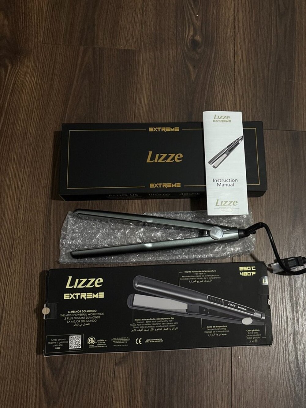 lizze extreme hair straightener